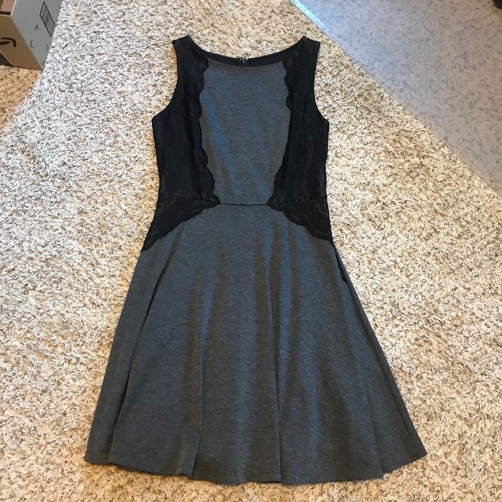 Lace Accent Dress